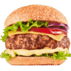 burger white pie